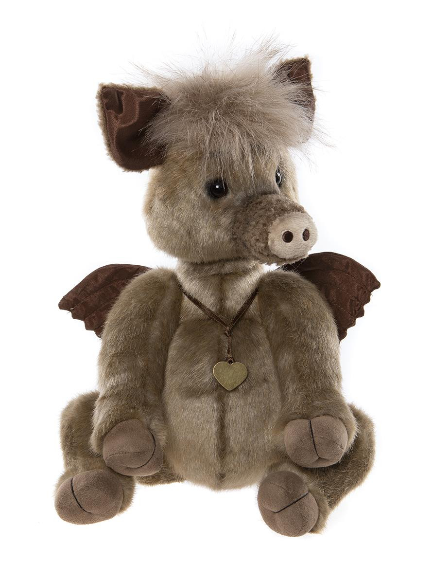 Limited Edition Flying Boar Teddy Bear Hogwash | Charlie Bears, AU