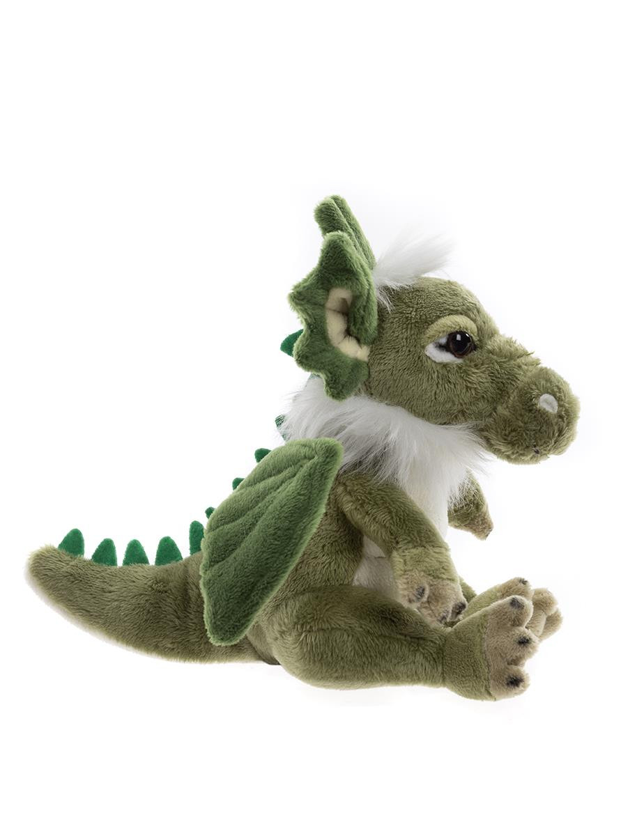 Green Dragon Teddy | Signals| Small Dragon Plushie Suitable From