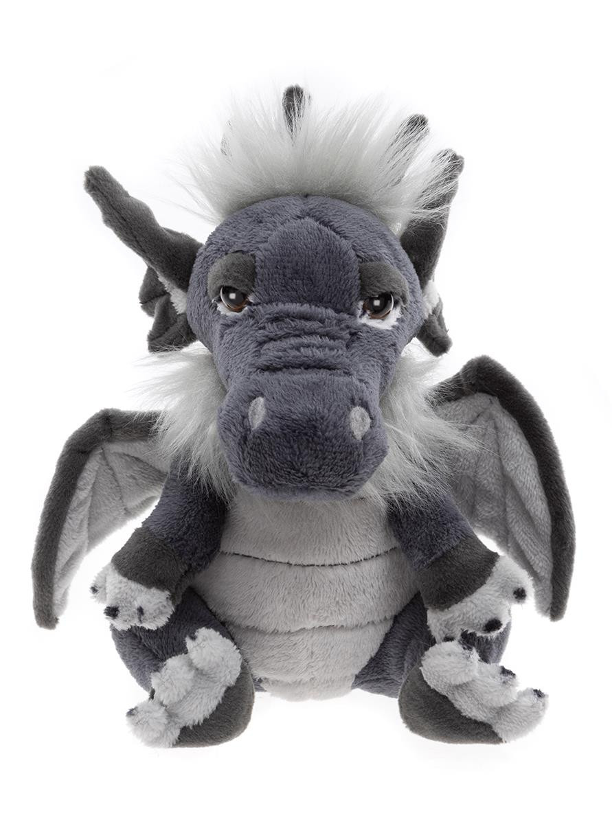 Black Dragon Teddy | Small Dragon Plushie Suitable From Birth