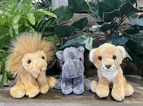 Cuddle Cubs Bundle 2 - Lion/Lioness/Rhino