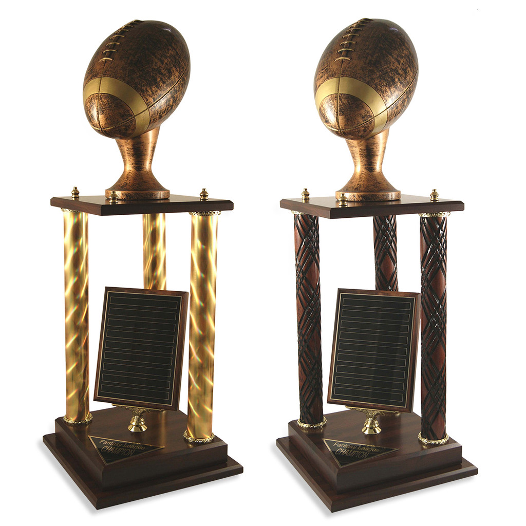 Antique Football Victory Trophy