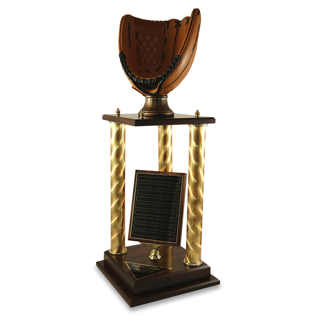 Baseball Glove Victory Trophy
