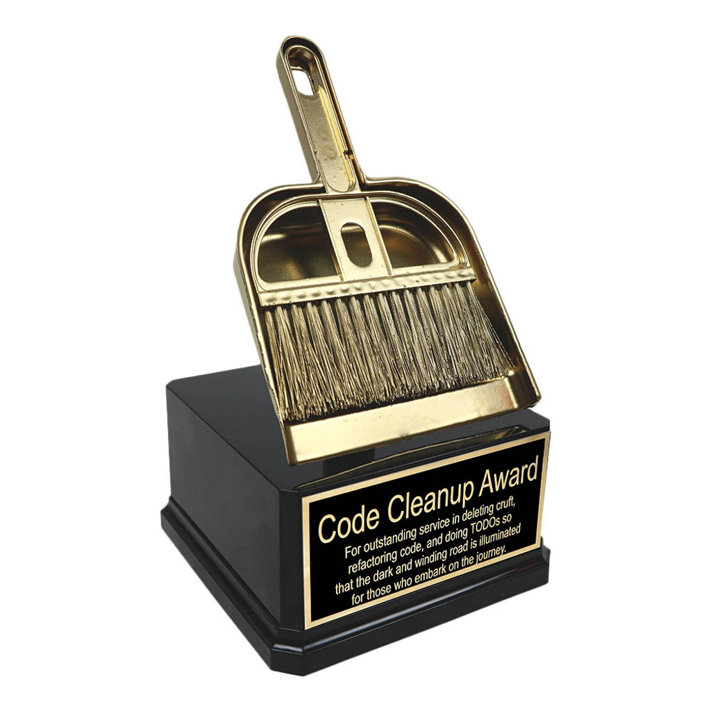 Golden Dustpan Trophy