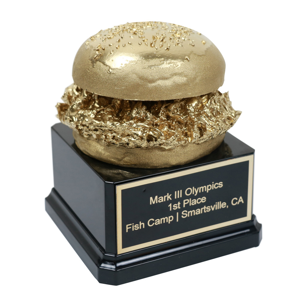 Golden Pulled Pork Trophy