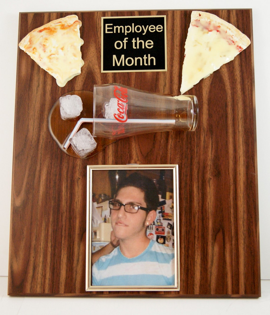 Pizza and Soda Photo Plaque