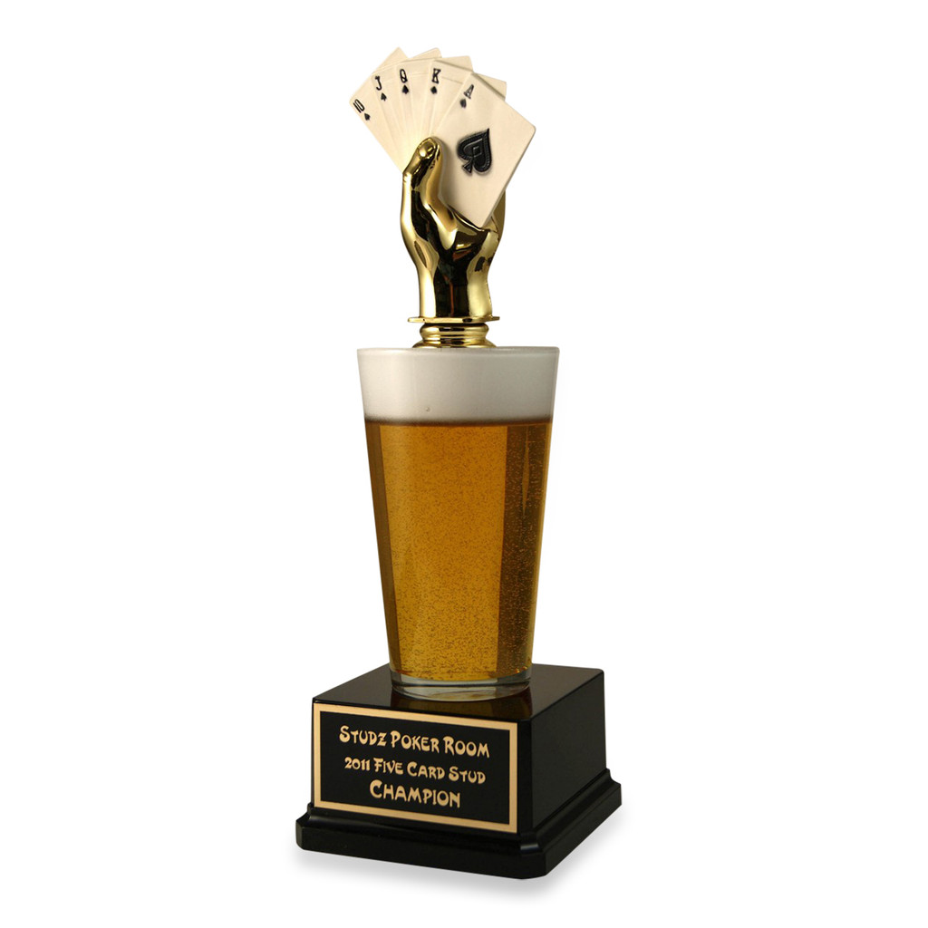 Poker Beer Trophy