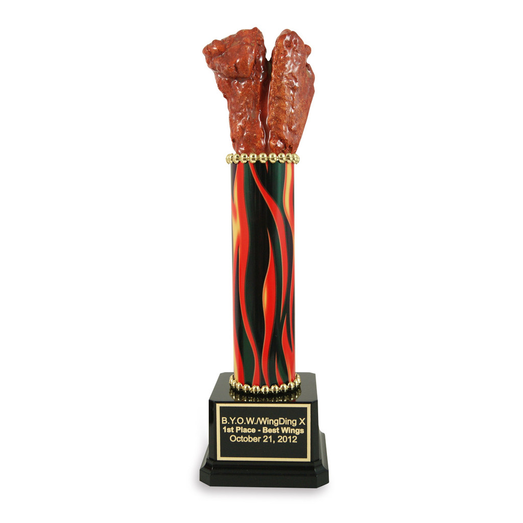 Large Chicken Wing Trophy