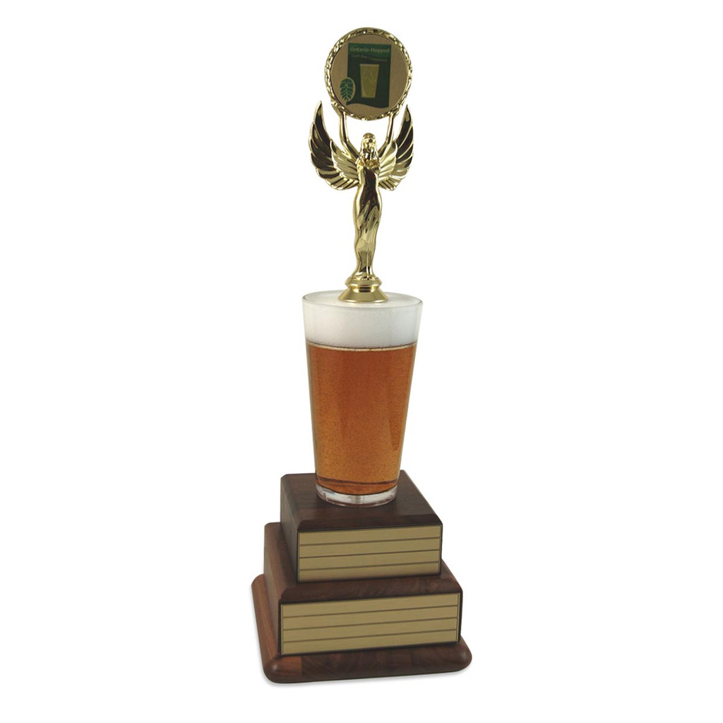 Perpetual Beer with Logo Trophy