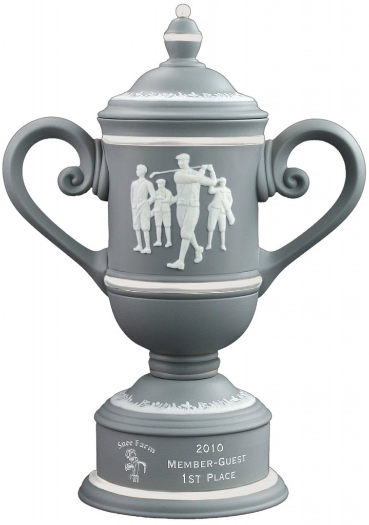 Calcutta Cup in Grey & Ivory