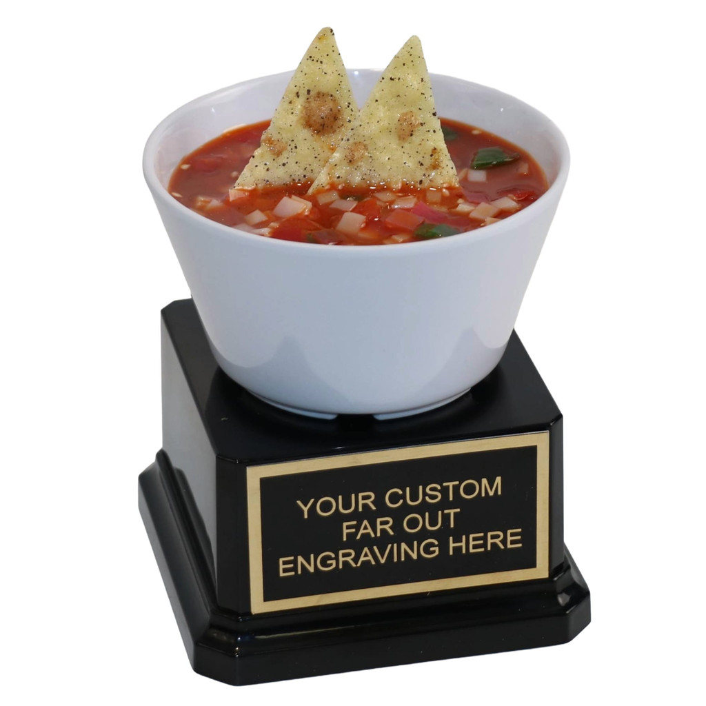 Chips in Salsa Dish Trophy