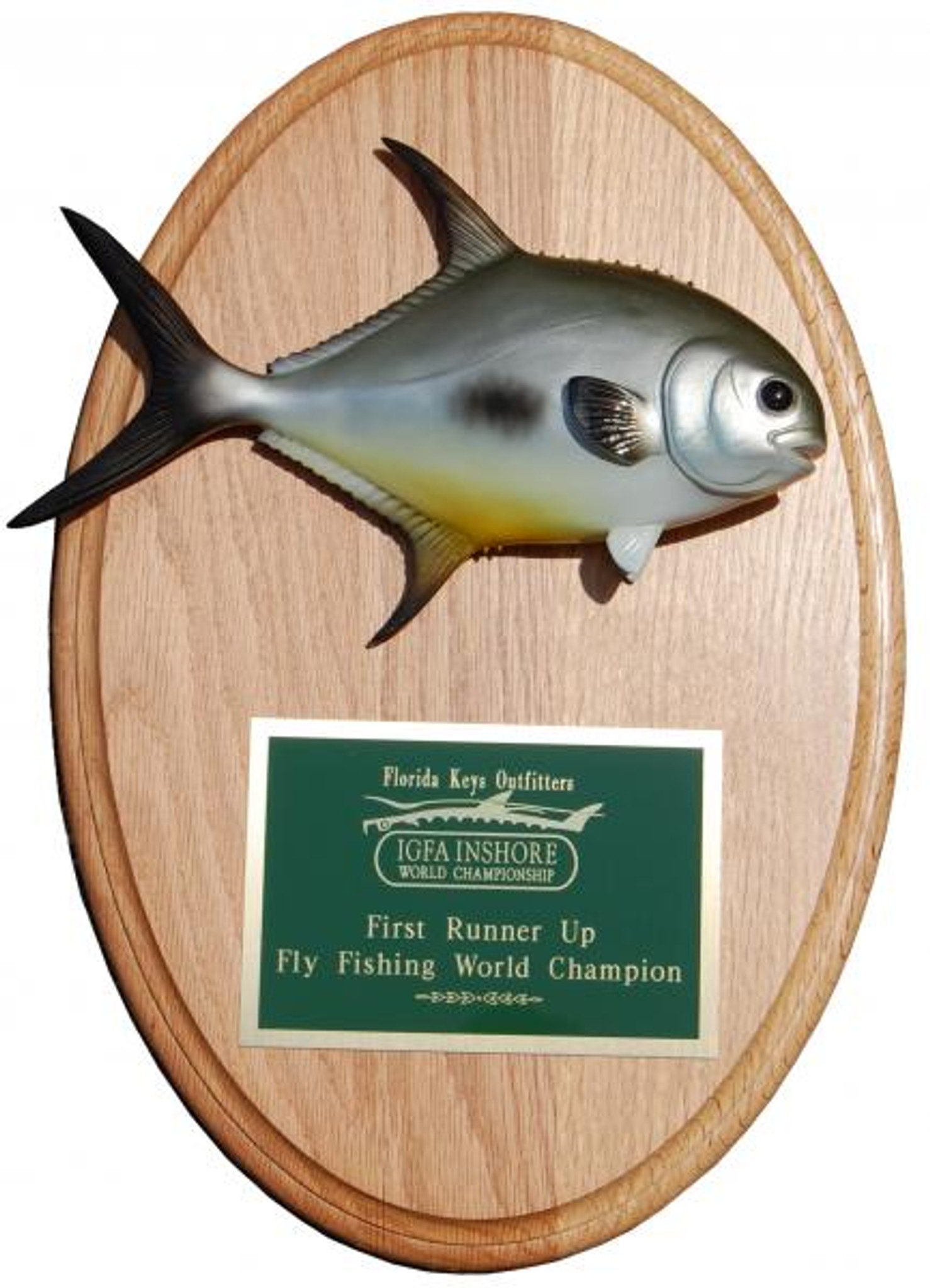 Permit Trophy Fish Mount