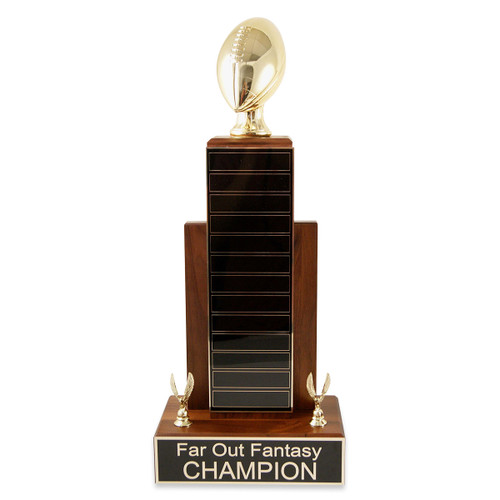 Large MVP Gold Football Trophy