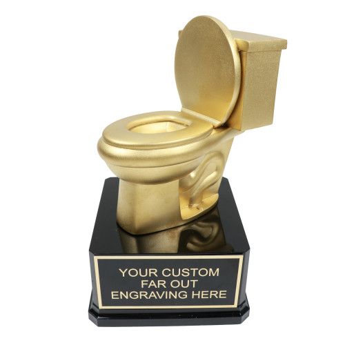 Deluxe Golden Toilet