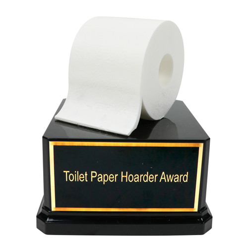Golden Toilet Trophy Far Out Awards