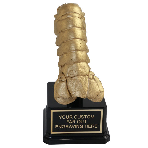 Gold Lobster Tail Trophy