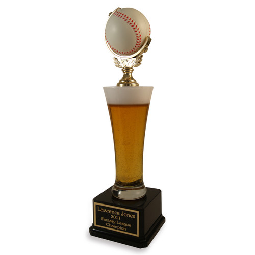 Beer Pilsner Baseball Trophy