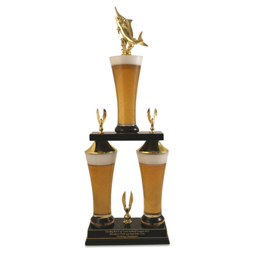 Fantasy Fishing Beer Trophy