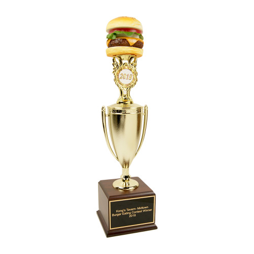 Deluxe Cheeseburger Trophy Cup