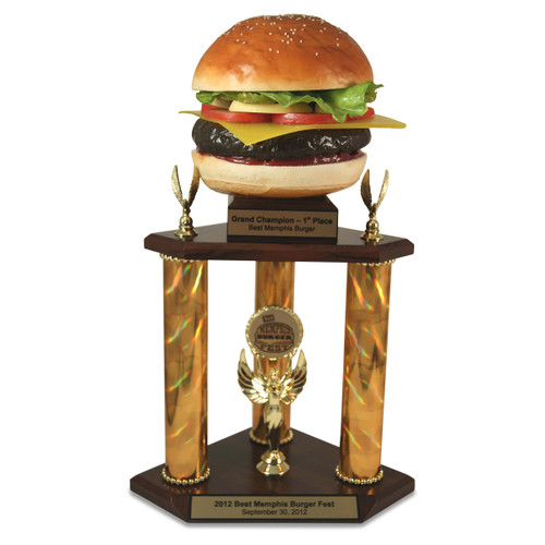 Super Far Out Burger Trophy