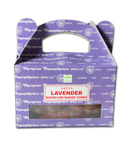 Satya Lavender Backflow Cones