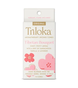 Tibetan Bouquet Triloka Premium Incense Cones