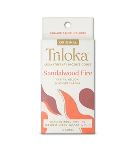 Sandalwood Fire Triloka  Premium Incense Cones