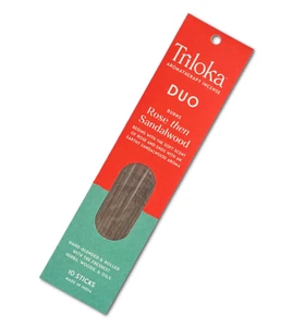 Rose Sandalwood Triloka Duo Premium Incense Sticks