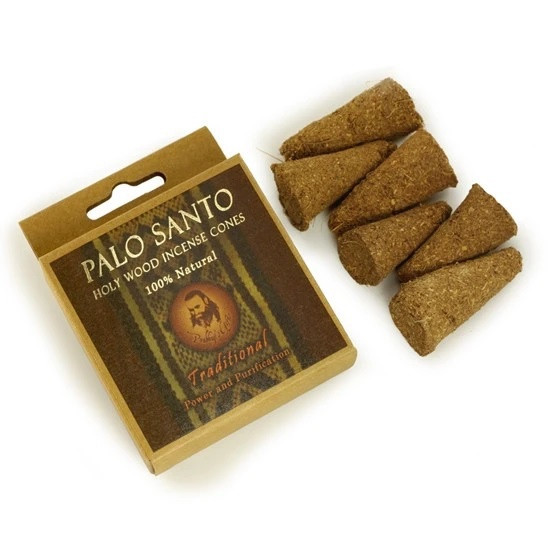 Palo Santo Traditional Prabhuji Smudging Incense Cones