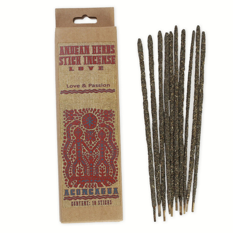 Love Prabhuji Andean Herbs Smudging Incense Sticks