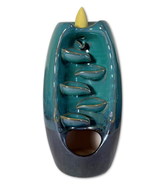 Waterfall Backflow Burner Blue/Green