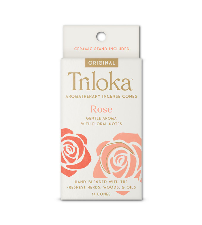 Rose Triloka Premium Incense Cones