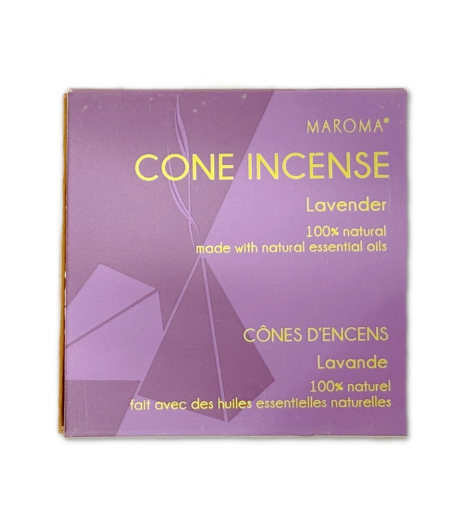 Lavender Maroma Incense Cones