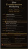 Workshop Itinerary 