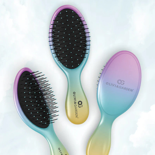 Olivia Garden Holiday Dream Compact Mini Brush (medium to thick hair)