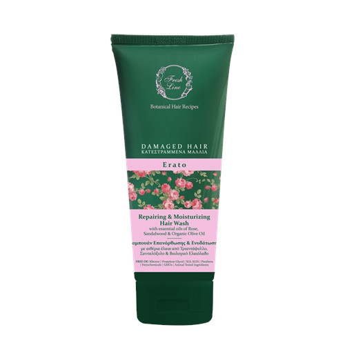 ERATO Repairing & Moisturizing Hair Wash for damaged hair 200ml