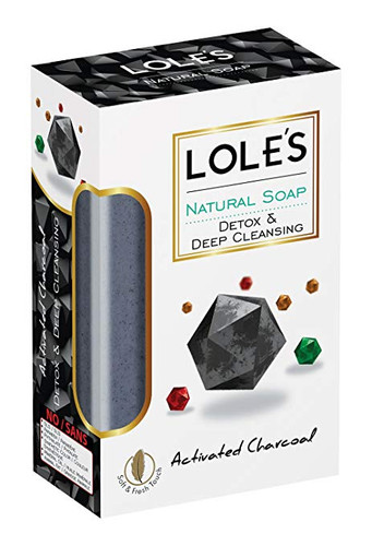 Lole's Activated Charcoal Soap