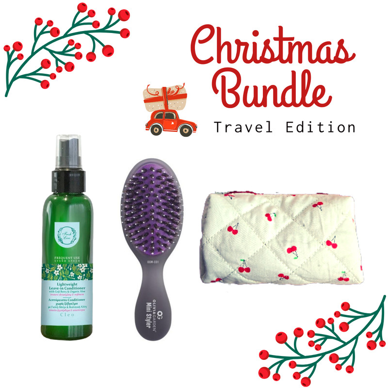 Travel Bundle with Olivia Garden Mini Hair Styler