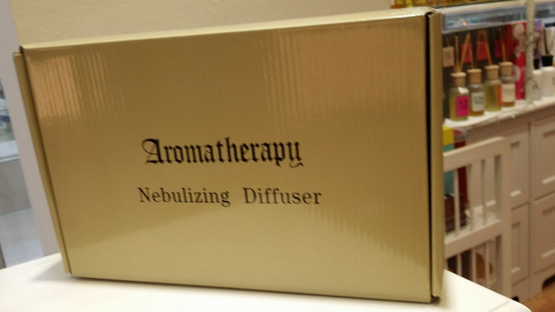 Packaging of essential oil nebulizer