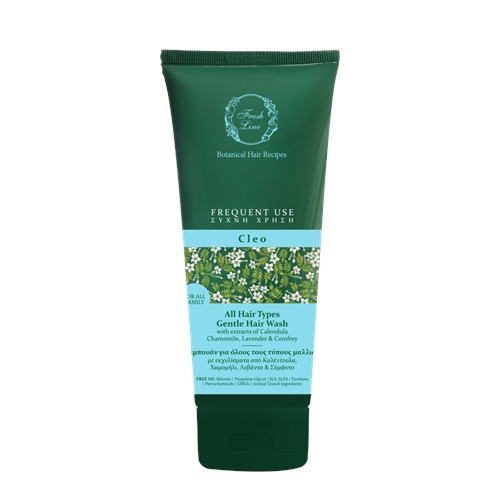 Cleo Sensitive Scalp Hair Wash for frequent use 200ml