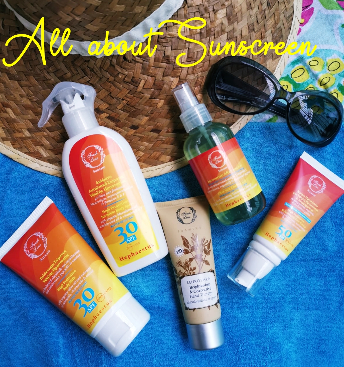 All about Sunscreen