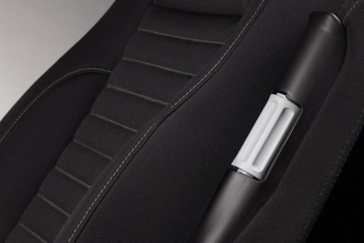 GraMag SteadyRide Seat Black Tough Cloth with Black