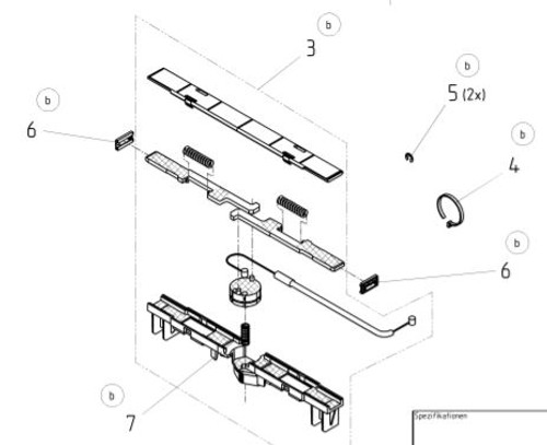 Tilt Mechanism and Cable Kit AFT-11880