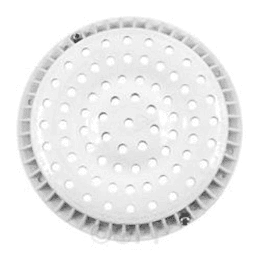 Waterway V AntiVortex 8" Main Drain Cover, White, 6452150 V EZ Pool & Spa Supply