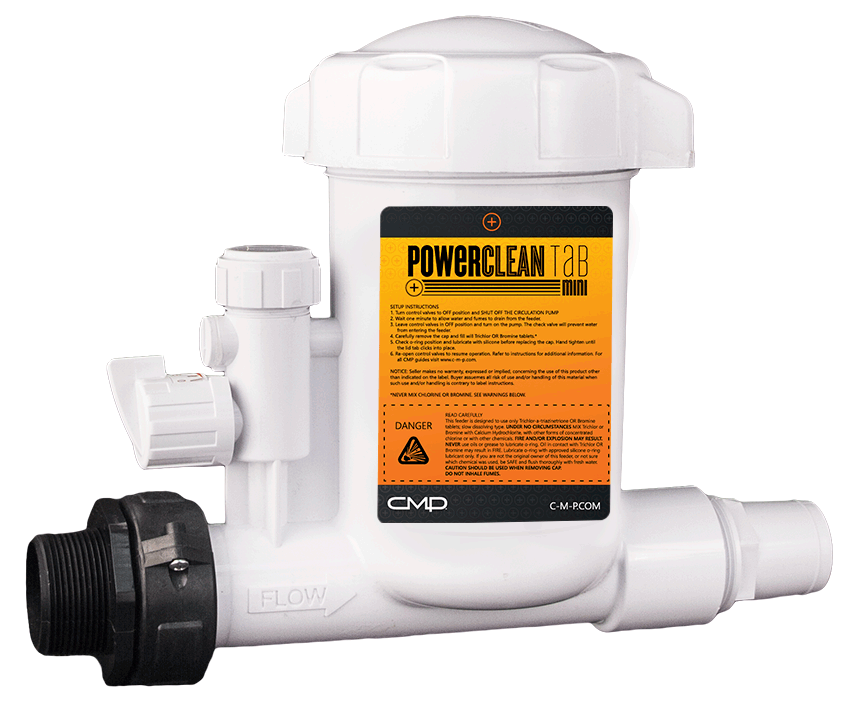 CMP PowerClean Ultra InLine Chlorinator, Clear Glass Lid, 25280100