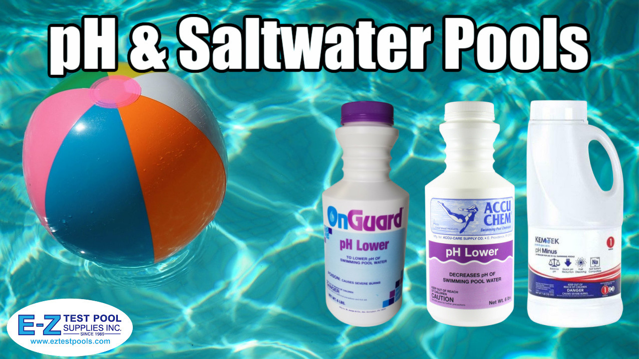 Saltwater Pools & pH Balance EZ Pool & Spa Supply