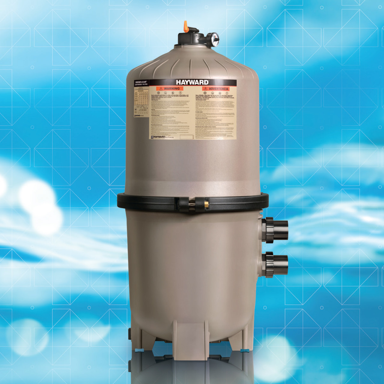 Hayward SwimClear MultiElement Cartridge 525 Sq / Ft Pool Filter for