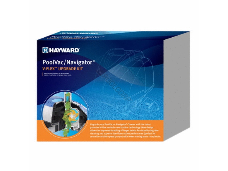 Hayward V-Flex Upgrade Kit, Concrete, White, VVX3000CKITWH - EZ