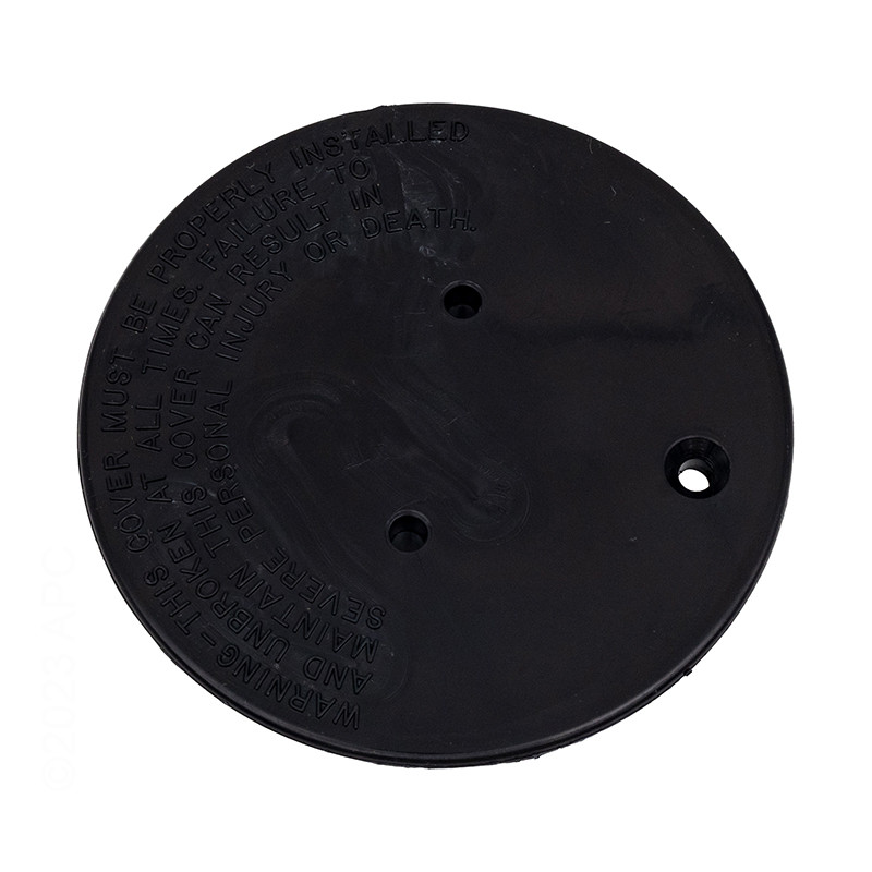nao12177548 Pentair Black Adjustable Floor Inlet Fitting Cover Plate, 08417