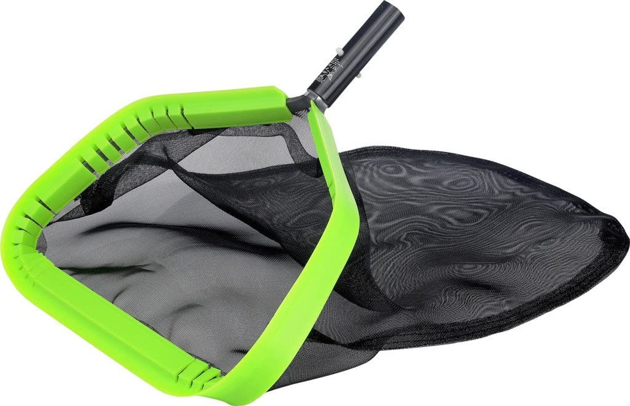 Pool Skimmer Net Deep Bag Plastic Pool Leaf Rake for Above Ground In Ground  Pool