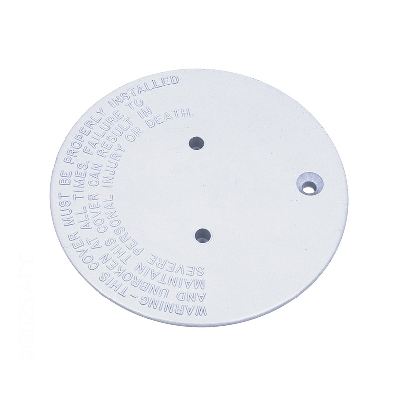 Pentair Floor Inlet Cover Plate, White, 08417-0005 - EZ Pool & Spa